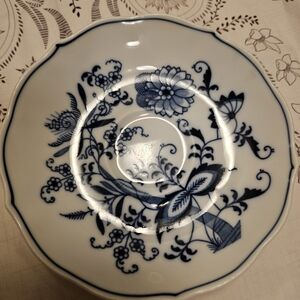 Blue Danube Porcelain Saucer